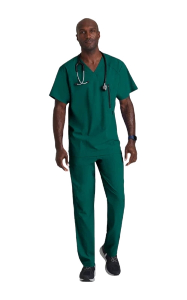 Halat Medical pentru Bărbați Amplify Hunter Green | Barco One - Img 2