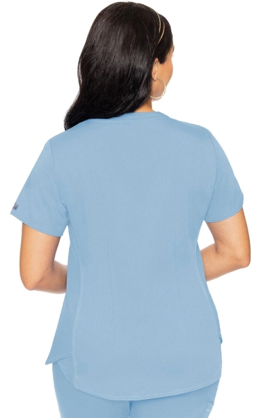 Halat Medical Shirttail Med Couture - Mc Touch | Periwinkle - Img 2