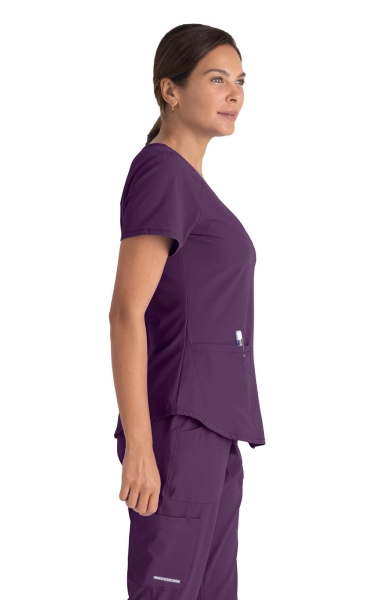 HHalat Medical Breeze - Skechers by Barco | Eggplant - Img 2