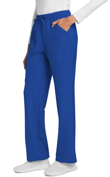 Pantaloni Medicali Antimicrobieni Cherokee PROTX2® - WW Originals Ultra | Royal - Img 3