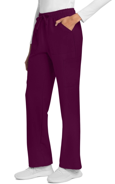 Pantaloni Medicali Antimicrobieni Cherokee PROTX2® - WW Originals Ultra | Wine - Img 3