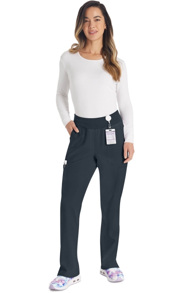 Pantaloni Medicali Dickies cu Talie Elastică - EDS Essentials | Pewter - Img 2