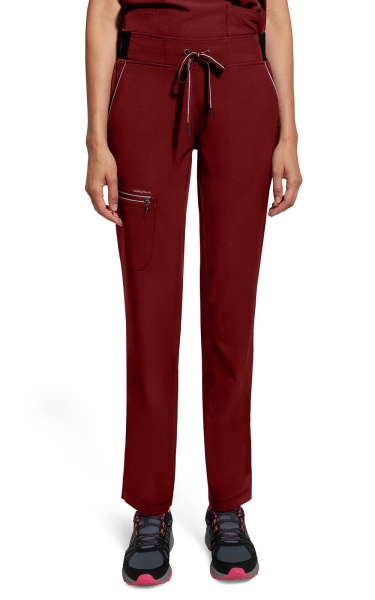 Pantaloni medicali Healing Hands Nisha - 360 | Garnet Red - Img 4