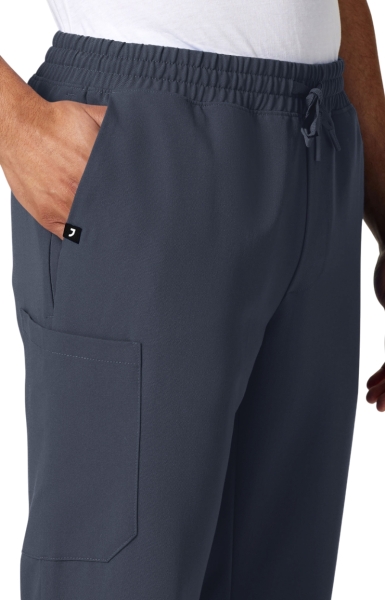 Pantaloni Medicali Jaanuu UltraLAST cu Barieră Fluidă – Rhodes | Carbon Gray - Img 3