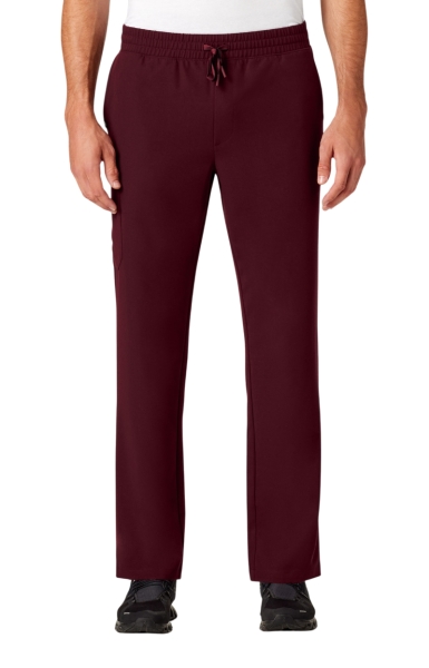 Pantaloni Medicali Jaanuu UltraLAST cu Barieră Fluidă – Rhodes | Burgundy