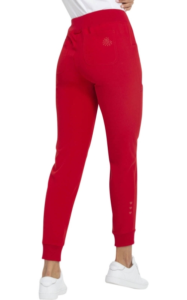 Pantaloni Medicali Jogger Break On Through - Red | HeartSoul - Img 2