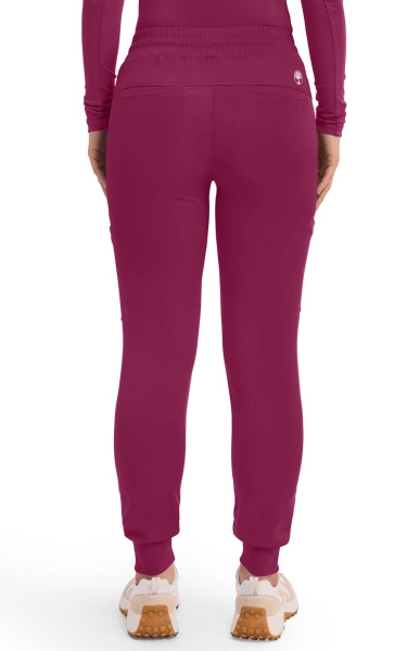 Pantaloni Medicali Jogger Healing Hands Rhea - HH Works | Wine - Img 2