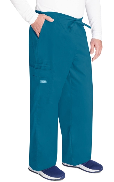 Pantaloni Medicali Unisex Cherokee - WW Core Stretch | Caribbean Blue - Img 4