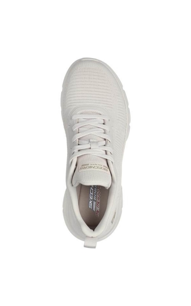 Pantofi Skechers dama - Bobs Flex - Flying Hi | Off White - Img 3