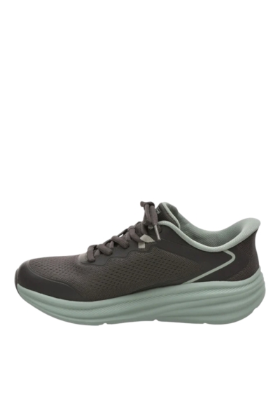 Pantofi Skechers Slip-Ins - Bobs Skillz | Charcoal/Green - Img 3