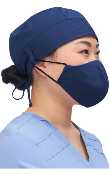 Set 5 Măști de Protecție Antimicrobiene Reutilizabile - Navy | Cherokee - Img 2