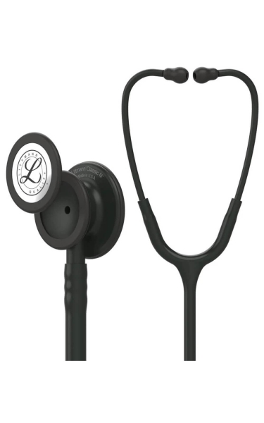 Stetoscop Littmann Classic III | All Black cu Capsulă Neagră - Img 1