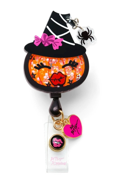 Suport Ecuson Retractabil - Witch Pumpkin | Betsey Johnson