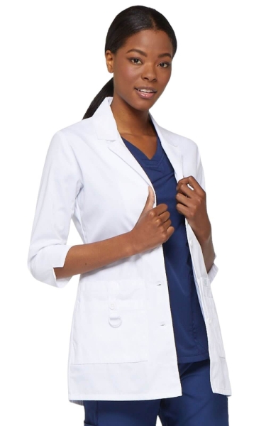 Halat de Laborator Dickies - Prof. Whites | White - Img 3