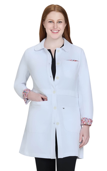 Halat de Laborator Koi Happiness - Fusion | White
