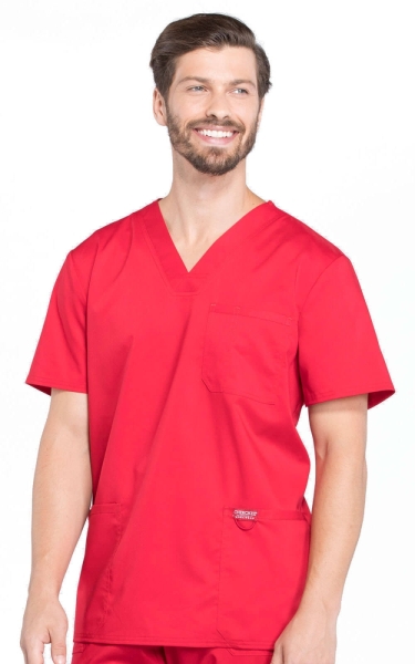 Halat Medical Flexibil pentru Bărbați Cherokee WW Revolution | Roșu - Img 3