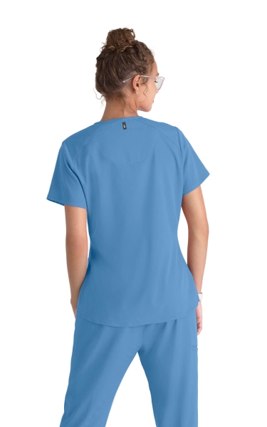 Halat medical Grey's Anatomy by Barco - Emma | Ciel Blue - Img 3