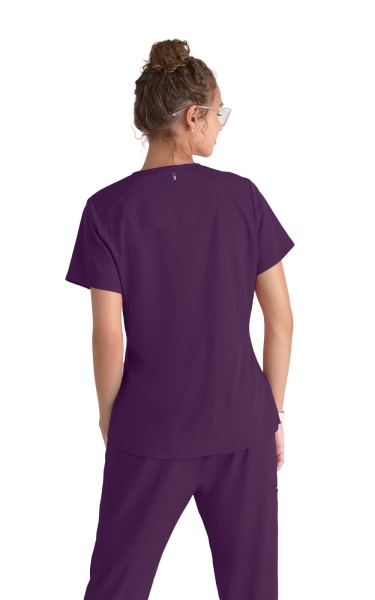 Halat medical Grey's Anatomy by Barco - Emma | Eggplant - Img 2