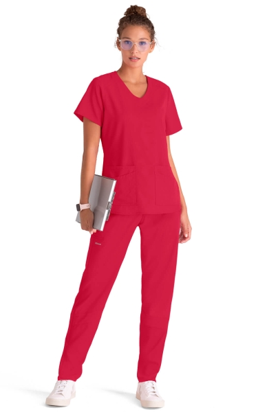 Halat medical Grey's Anatomy by Barco - Emma | Scarlet Red - Img 2