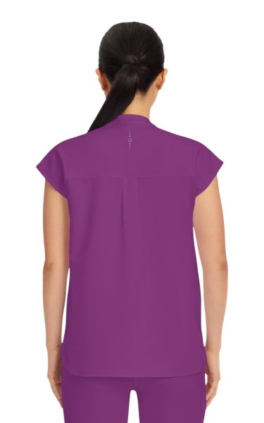 Halat Medical Healing Hands - Sandy | Plum Violet - Img 2