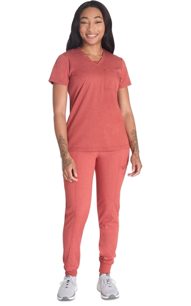Halat Medical pentru Femei Dickies - Balance | Heather Clay - Img 5