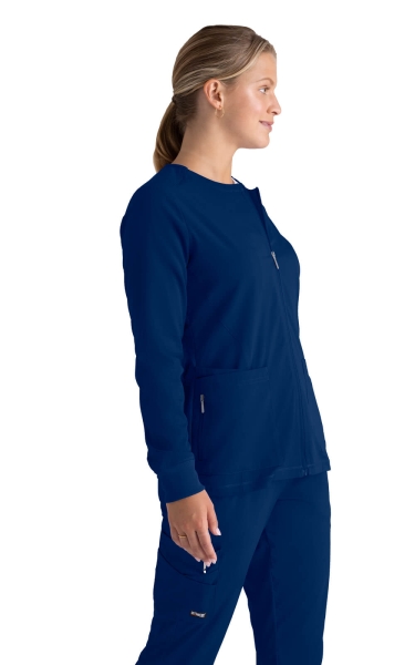 Jacheta Medicala Grey's Anatomy Cu Fermoar | Indigo - Img 3