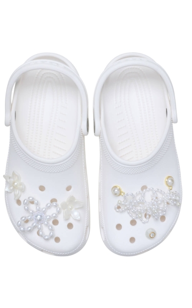 Jibbitz Crocs White Pearl Beaded - Img 2
