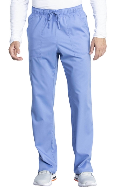 Pantaloni Antimicrobieni cu Barieră Fluidă Unisex - Ciel | Cherokee Revolution Tech