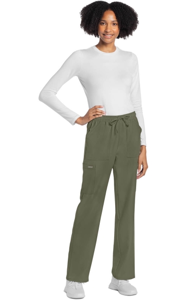 Pantaloni Medicali Antimicrobieni Cherokee PROTX2® - WW Originals Ultra | Olive - Img 2