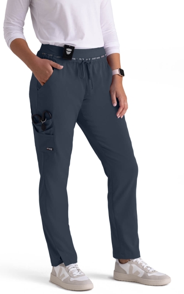 Pantaloni Medicali Damă Grey's Anatomy by Barco - Serena | Steel - Img 2