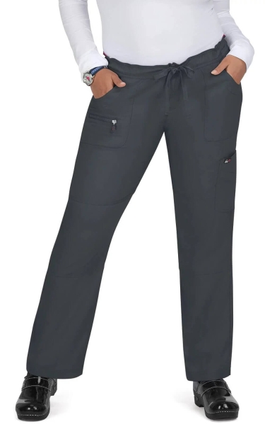 Pantaloni Medicali dama Koi Happiness - Peace | Charcoal
