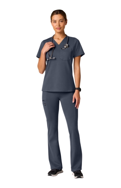 Pantaloni Medicali Jaanuu UltraSOFT Yoga Slim– Perri | Carbon Gray - Img 5