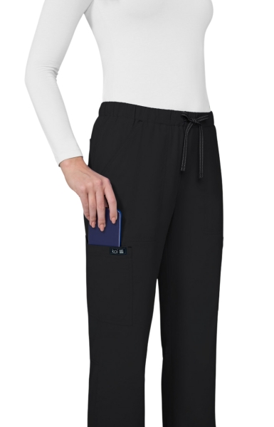 Pantaloni Medicali Koi Happiness - Holly | Black - Img 3