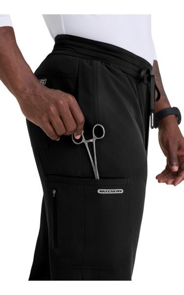 Pantaloni Medicali Skechers by Barco - Merit | Black - Img 3