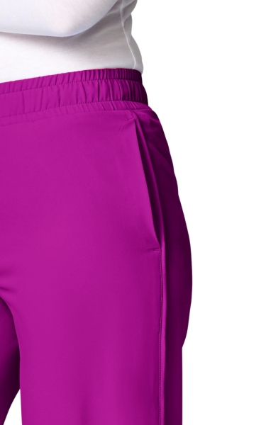Pantaloni Medicali Wide Leg Insight - Back to the Fuschia | Med Couture - Img 3