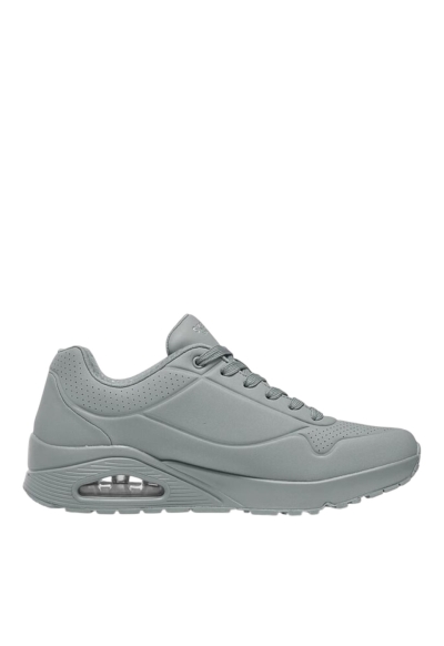 Pantofi Medicali Skechers bărbați - Uno Stand On Air | Light Grey - Img 3