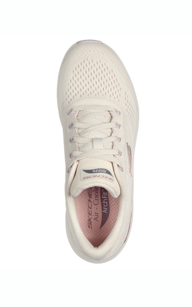 Pantofi Skechers - Arch Fit 2.0 - Big League | Natural - Img 3
