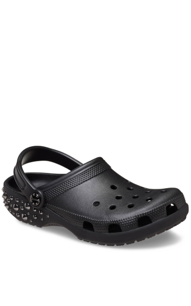 Saboți Crocs - Classic Studded Clog | Black - Img 2