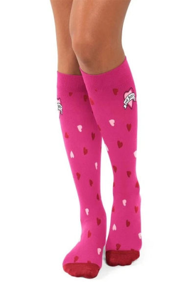 Set 2 Perechi Ciorapi Compresivi 3/4 15-20mmHg Betsey Johnson Love and Care - Img 1