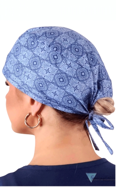 Boneta Chirurgicala - Tuscan Blue Tiles - Img 3