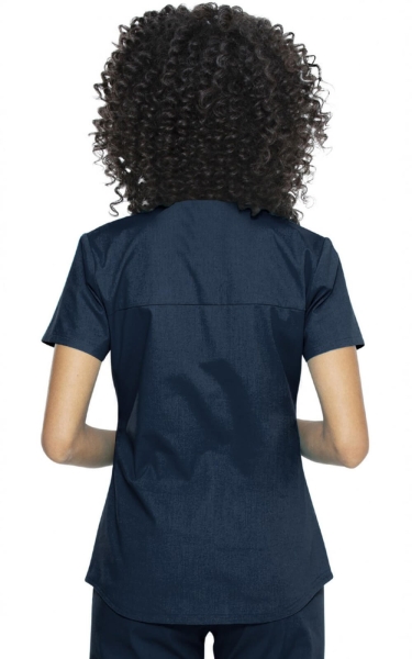 Costum Medical Femei Vital Threads | Navy - Img 2