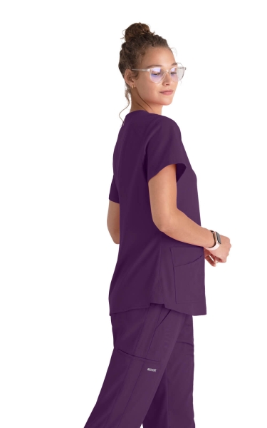 Halat medical Grey's Anatomy by Barco - Emma | Eggplant - Img 3