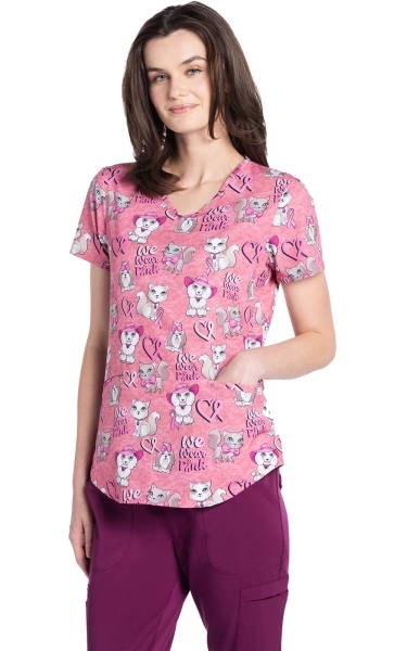 Halat Medical Print Cherokee | We Wear Pink