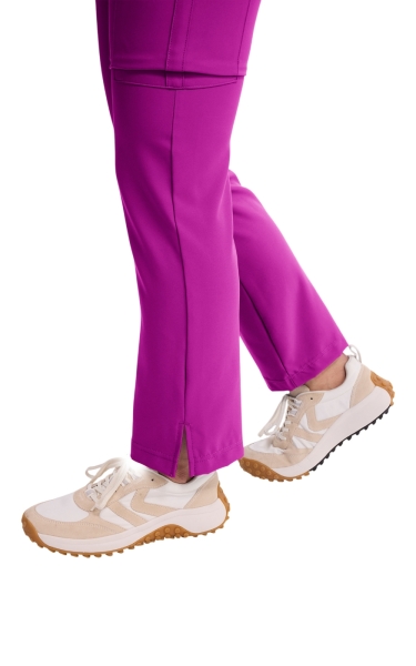 Pantaloni Medicali Drepți Insight - Back to the Fuschia | Med Couture - Img 7