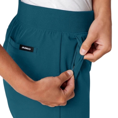 Pantaloni Medicali Jaanuu UltraLAST – Xenos | Caribbean Blue - Img 3