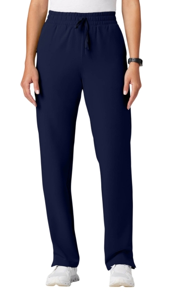 Pantaloni Medicali Jaanuu UltraLAST cu Talie Înaltă – Kerr | Midnight Navy - Img 1
