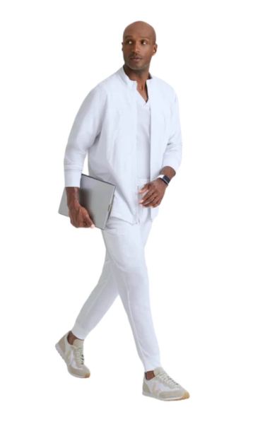 Pantaloni Medicali Jogger Unify - Barco | Alb - Img 4