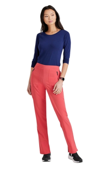 Pantaloni Medicali Slim Barco Unify Purpose | Dusty Red - Img 4