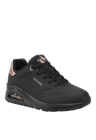 Pantofi Dama Skechers - UNO Golden Air | Black - Img 4