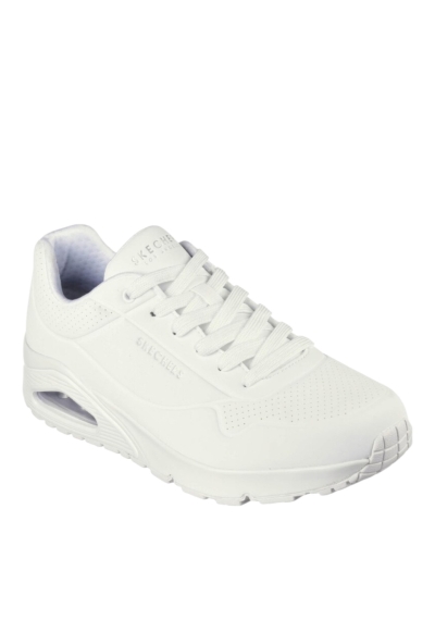 Pantofi Medicali Skechers bărbați - Uno Stand On Air | White - Img 4